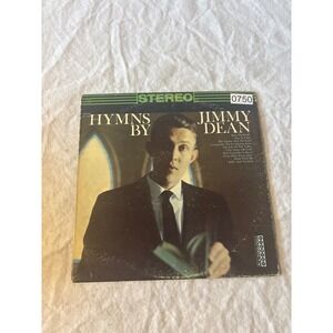 Harmony Hymns By Jimmy Dean Vinyl LP Record Black Good Gospel Country HS 11042